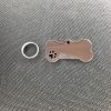 Hundben i lackerad rostfri metall - Bild 2