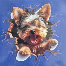 Bildekal Yorkshireterrier
