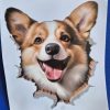 Bildekal Corgi