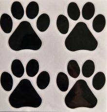 Tassavtryck 4 pack svarta