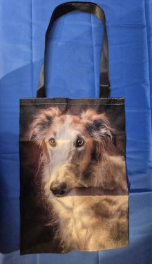Bag/väska med tryck Borzoi 2