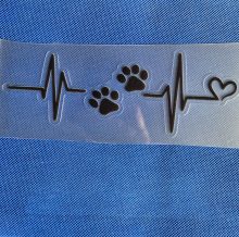 Bildekal Tassavtryck Puls